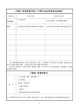 張家港變更登記申請(qǐng)書(shū)